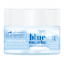 Крем-піна для обличчя Bielenda Blue Matcha Blue Cloud Cream, 50 мл