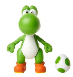 Игровая фигурка Super Mario Зеленый Йоши, с артикуляцией, 10 см (68522-RF1)