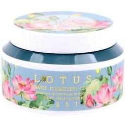 Крем для лица Jigott Lotus Flower Moisture Cream Лотос, 100 мл