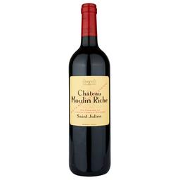 Вино Chateau Moulin Haut-Laroque Chateau Moulin Riche 2016, красное, сухое, 0,75 л