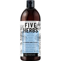 Шампунь Barwa Five Herbs Увлажняющий, 480 мл