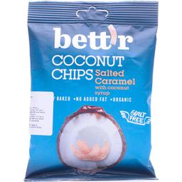 Чипси кокосові Bett'r із солоною карамеллю 40 г (762445)