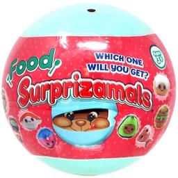 Мягкая игрушка-сюрприз в шаре Surprizamals S1 вкусняшки (SU03666-0024)
