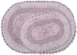 Набор ковриков Irya Vermont g.kurusu, 90х60 см и 60х40 см, светло-розовый (svt-2000022237888)