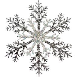 Сніжинка декоративна Novogod'ko 21 см (974867)