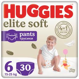 Подгузники-трусики Huggies Elite Soft Pants 6 (15-25 кг), 30 шт.