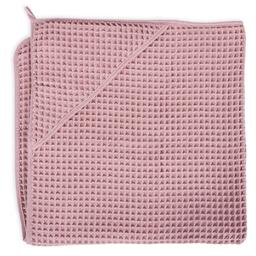 Рушник Ceba Baby Waffle Line Silver Pink, 100х100 см, рожевий (8971276)