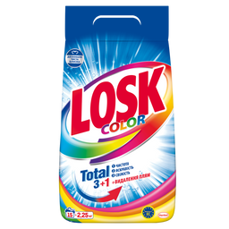 Порошок Losk, для цветных вещей, 2,250 кг (907717)
