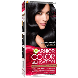 Краска для волос Garnier Color Sensation тон 1.0 (ультра черный), 110 мл (C5651012)