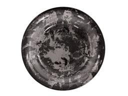 Тарелка суповая Alba ceramics Graphite, 14 см, черная (769-023)