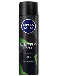 Дезодорант-антиперспирант Nivea Men Ultra Titan с антибактериальным эффектом, 150 мл (85371)