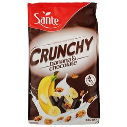 Кранчи Sante с бананом и шоколадом 350 г (658838)
