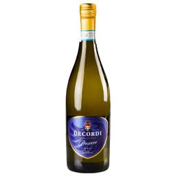 Вино ігристе Decordi Prosecco Frizzante, біле, брют, 11%, 0,75 л