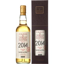 Виски Wilson & Morgan Barrel Selection Caol Ila Bourbon Finish Single Malt Scotch Whisky 46% 0.7 л в подарочной упаковке