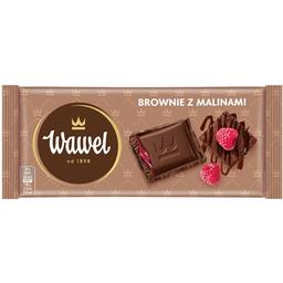 Шоколад черный Wawel Брауни с малиной 100 г (915658)