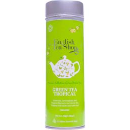 Чай зеленый English Tea Shop Тропический органический, 30 г (15 шт. по 2 г) (780472)