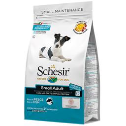 Монопротеиновый сухой корм для собак малых пород Schesir Dog Small Adult Fish с рыбой 2 кг