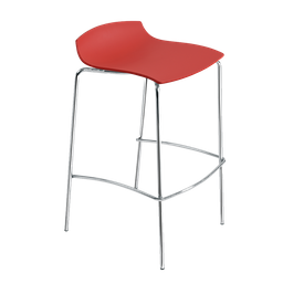 Барний стілець Papatya X-Treme BSS, червоний (4823044305308)