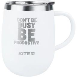 Термокружка Kite Be productive 360 мл біла (K22-378-03-1)