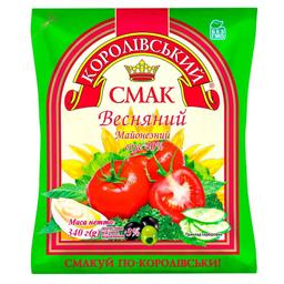 Соус майонезный Королівський смак Весенний 40%, 340 г (842250)