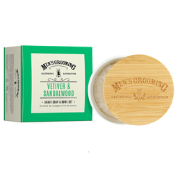 Мыло для бритья Scottish Fine Soaps Vetiver&Sandalwood Shaving Soap Ветивер, 100 г (105008)