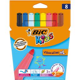 Фломастери BIC Kids Visacolor XL, 8 кольорів (8290062)