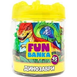 Ігровий набір Fun Banka Динозаври, 45 предметів (101759-UA)
