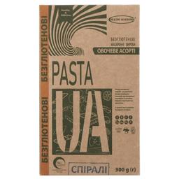 Безглютенові макаронні вироби Healthy Generation PastaUA Овочеве асорті, 300 г (774511)