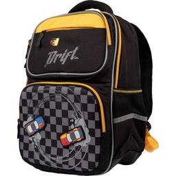 Рюкзак шкільний 1 Вересня S-105 Maxdrift, чорний з жовтим (558744)