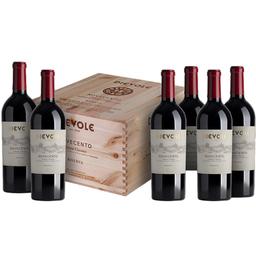 Кейс подарунковий: Вино Dievole Novocento Chianti Classico Riserva червоне сухе 0.75 л х 6 шт.