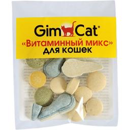 Вітаміни для котів GimCat Вітамінний мікс, пігулки, 12 шт.