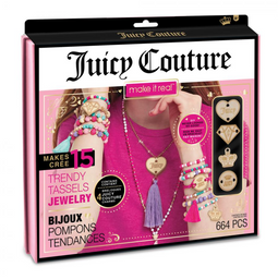 Набор для создания шарм-браслетов Make it Real Juicy Couture Модный образ (MR4415)