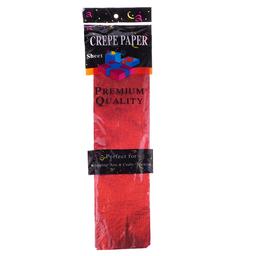 Подарунковий обгортковий папір Offtop Crepe Paper, червоний (853444)