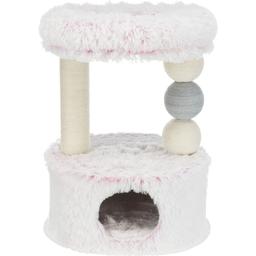 Когтеточка Trixie для котов Harvey, 54х40х73 см, бело-розовый (44539)