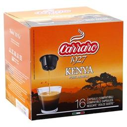 Кава в капсулах Carraro Dolce Gusto Kenya, 16 капсул