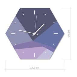 Настінний годинник Art-Life Collection, 34.6x30 см, різнобарв'я (1 Pvh 9 34.6x30)