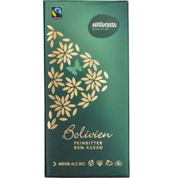 Шоколад чорний Naturata Болівія органічний 95% какао 80 г
