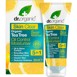 Зволожуючий засіб для контролю жирності Dr. Organic Skin Clear 5 in 1 Oil Control Moisturiser 50 мл