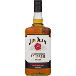 Віскі Jim Beam White Kentucky Staright Bourbon Whiskey, 40%, 1,5 л