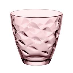 Склянка Bormioli Rocco Flora Azzurro Lilla, рожевий, 260 мл, 6 шт. (384410V42021990)