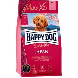 Сухий корм для дорослих собак Happy Dog Sensible Mini XS Japan з куркою фореллю та водоростями 1.3 кг