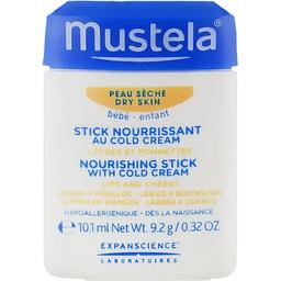 Питательный стик для губ и лица Mustela Bebe Nourishing Stick With Cold Cream 9.2 г