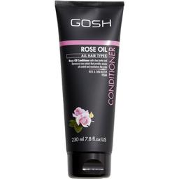 Кондиционер для волос Gosh Rose Oil с розовым маслом, для всех типов волос, 230 мл