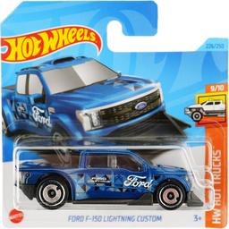 Базовая машинка Hot Wheels HW Hot Trucks Ford F-150 Lightning Custom синяя (5785)