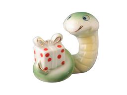Декоративна фігурка Lefard Змія з подарунком, 7,5 см (149-206)