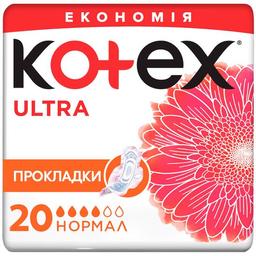 Гігієнічні прокладки Kotex Ultra Dry Normal Duo 20 шт.