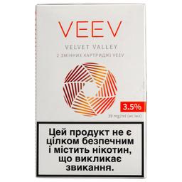 Картридж для POD систем Veev Velvet Valley, 3,5%, 2 шт.