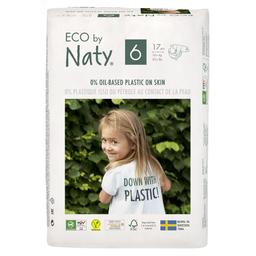 Органічні підгузки Naty 6 (від 16 кг), 17 шт.