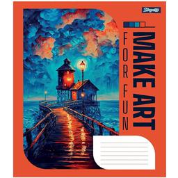 Набір зошитів 1 Вересня Make art, в лінію, 18 аркушів, 25 шт. (766593)