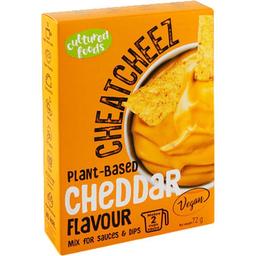 Суміш рослинна для приготування соусів Cultured Foods Чеддер, 72 г (935159)